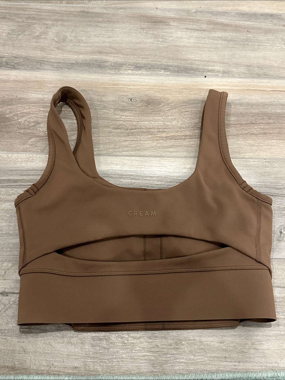 CREAM yoga top